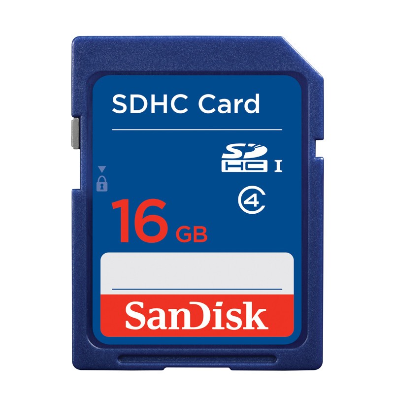 闪迪（SanDisk） SD卡 Class4 单反微单相机存储卡内存卡 基础款 16G
