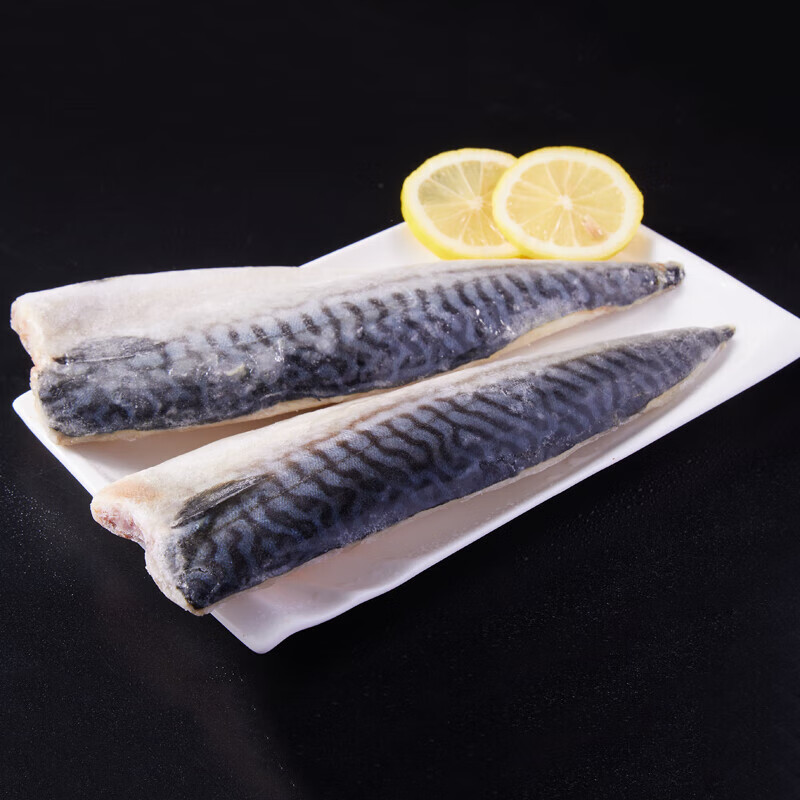 鲜活人生挪威盐渍青花鱼180-200g*5片 进口鲭鱼片去骨去刺 海鱼