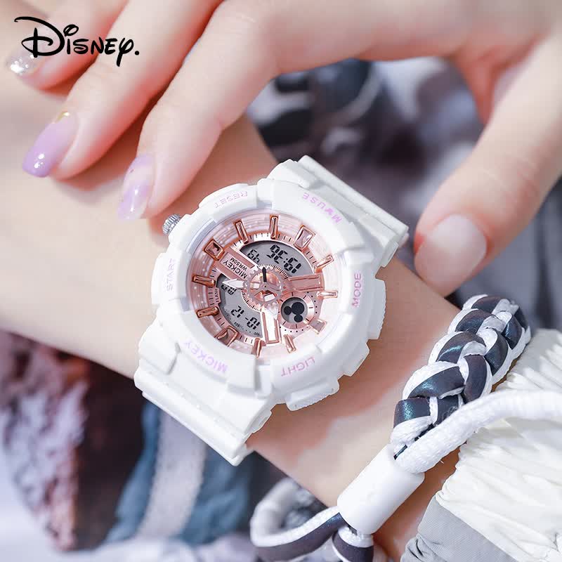 迪士尼(disney)手表女学生独角兽初中生高中生运动机械女孩中学生儿童