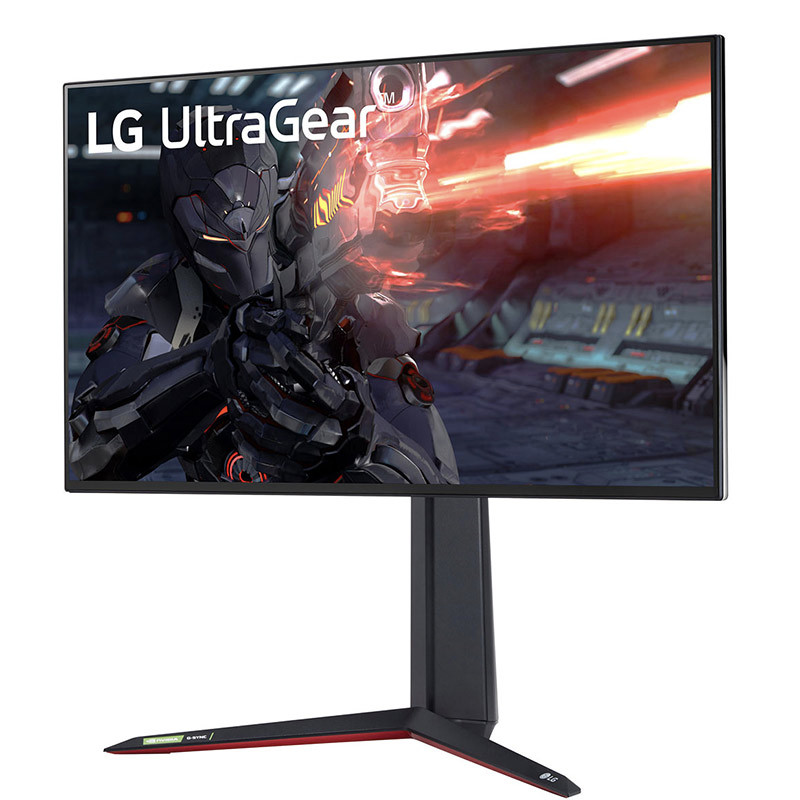 LG 27英寸 4K 160Hz(超频) NanoIPS 1ms HDR600 10.7亿色 硬件校准 兼G-SYNC 设计师 电竞显示器 27GN950