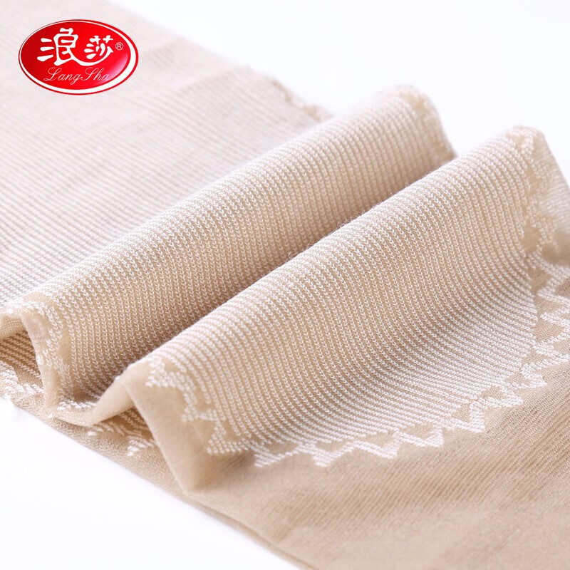 浪莎短丝袜子女防滑吸汗肉色脚底加棉短丝袜薄款透气夏季短丝袜  肤色10双 均码 10双装