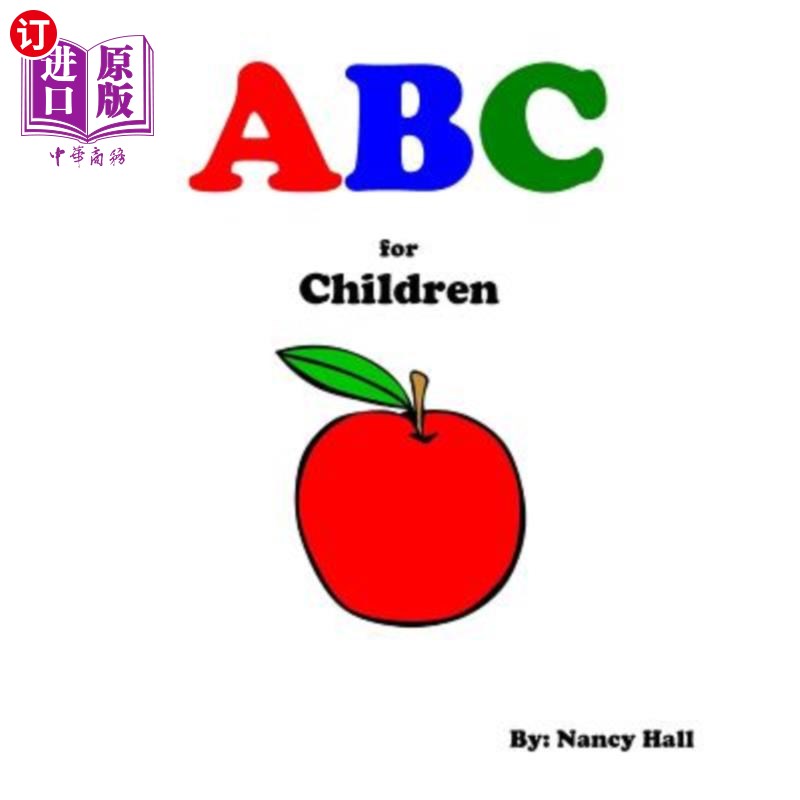 海外直订abc for children (a first guide you need to learn the ab