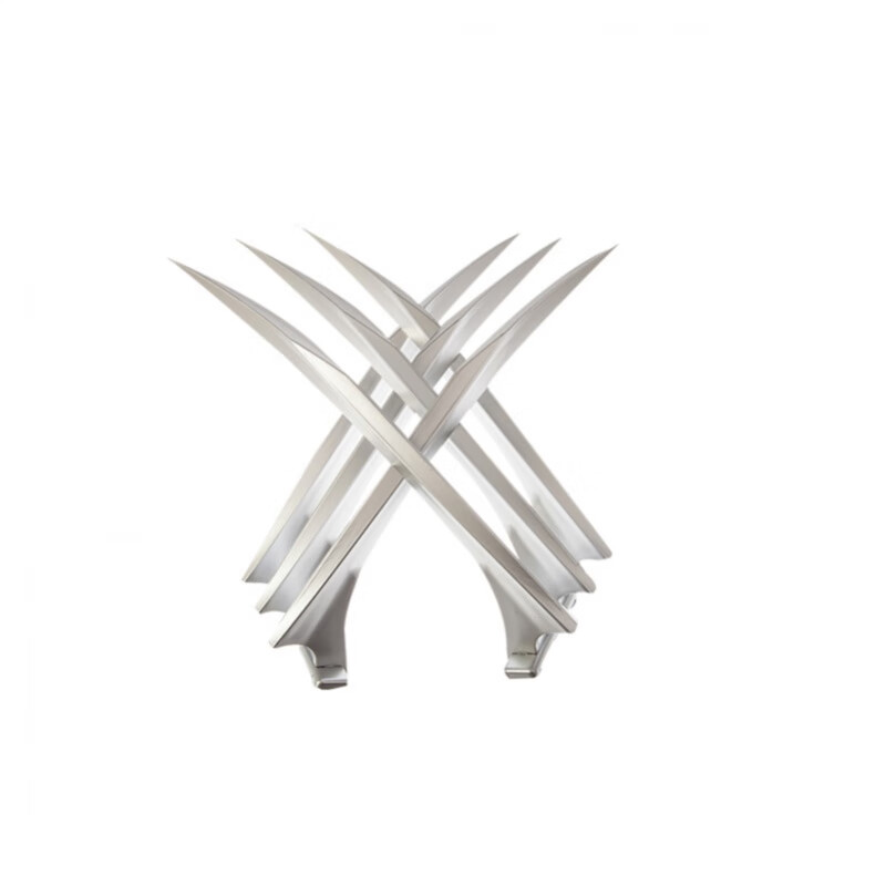 好沐音(haomuyin)儿童玩具金刚狼爪金属色x战警金刚狼武1器爪子cos