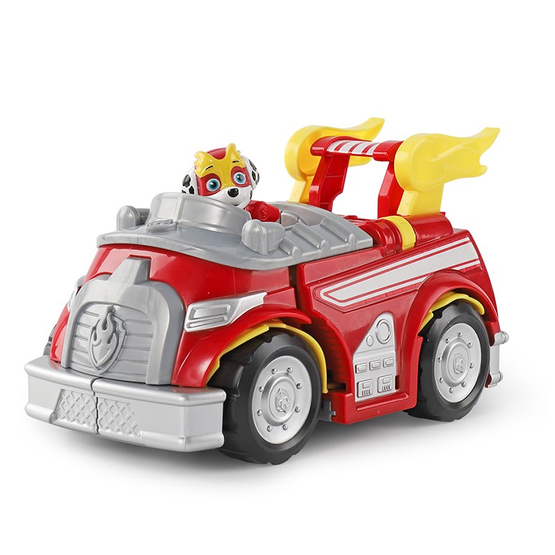 汪汪队立大功(paw patrol)威力狗系列救援队可变形儿童汪汪队玩具车