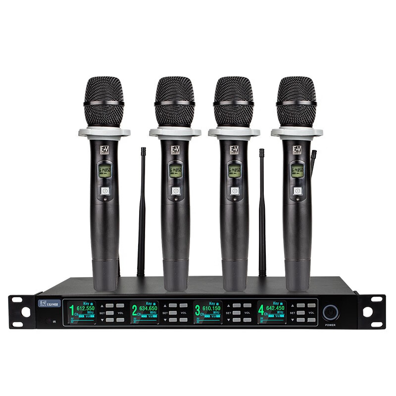 evproaudio 468 1拖4手持麦克风  e&v 468 468