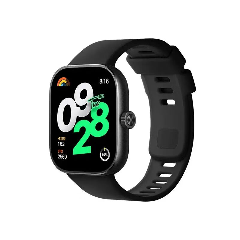 红米红米手表4Redmi Watch4运动男女通用手环手表蓝牙通话NFC通用 雅典黑 红米4底部刻字原盒配件