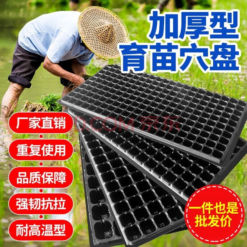 花之然穴盆育苗盘穴盘花盆蔬菜水果塑料秧盘营养钵育苗杯器扦插插托盘