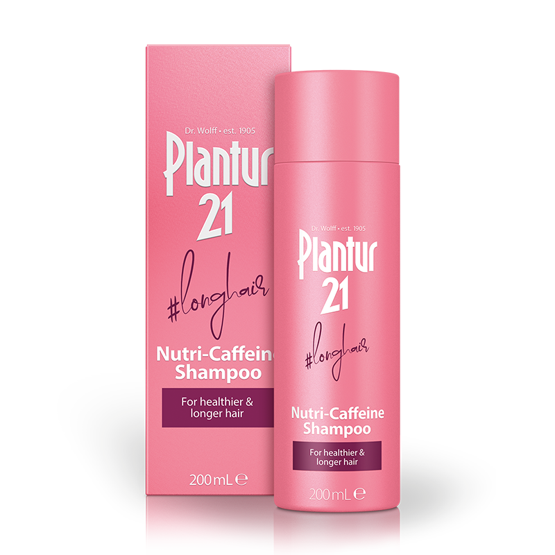 朴兰图21咖啡因小粉瓶洗发水200ml洗发露无硅油柔顺滋养 1瓶装