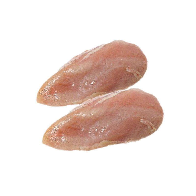 伯贤 生鲜鸡脯肉  新鲜分割干净无油  土鸡鸡脯肉 2斤装