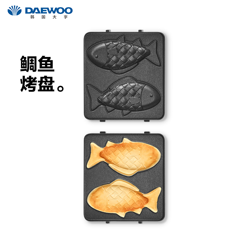 大宇DAEWOO电饼铛单片款SM01请问不刷油粘不粘？