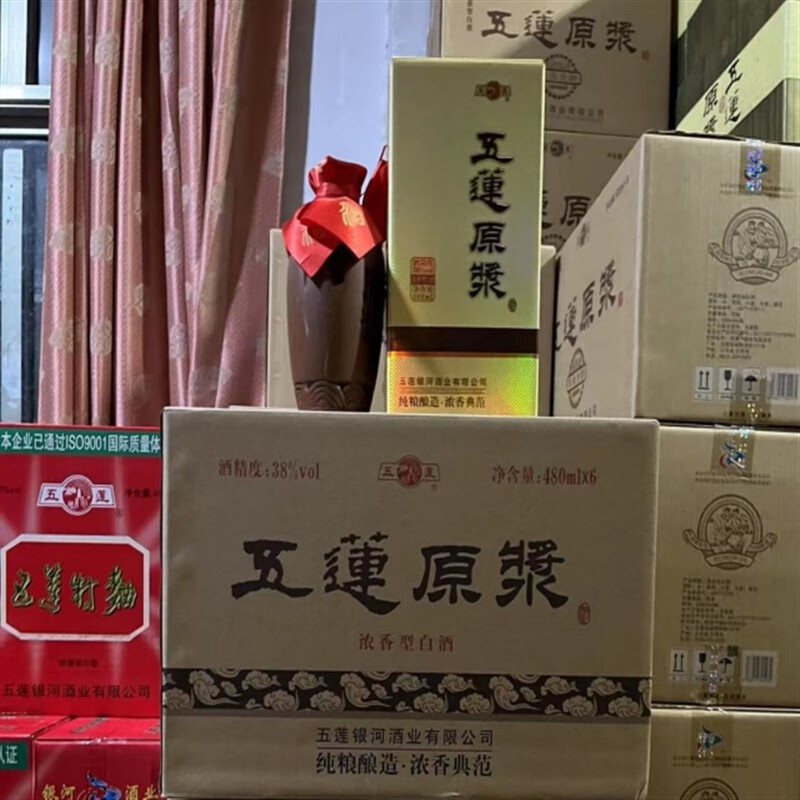 俏滋郎38度五莲原浆泥壶五莲县发货 一箱6瓶
