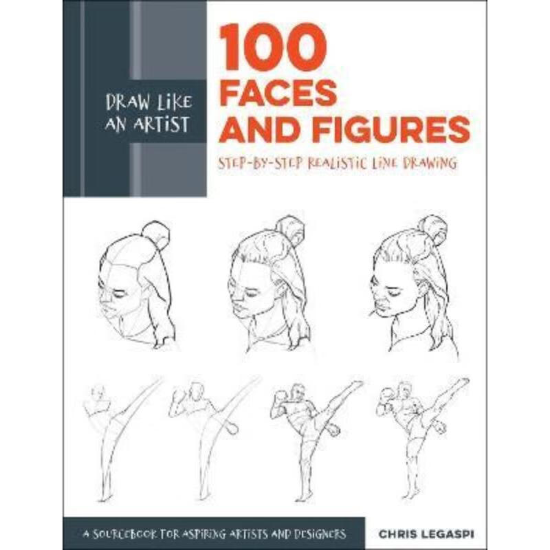 预订draw like an artist: 100 faces and figures:step-by-step