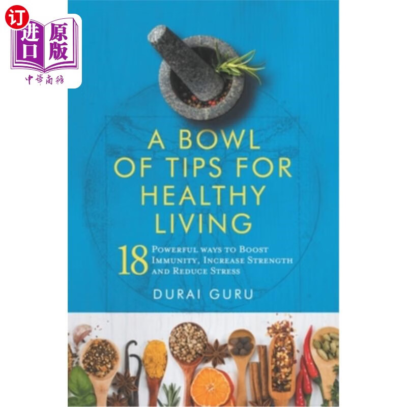 海外直订医药图书a bowl of tips for healthy living: 18 powerful