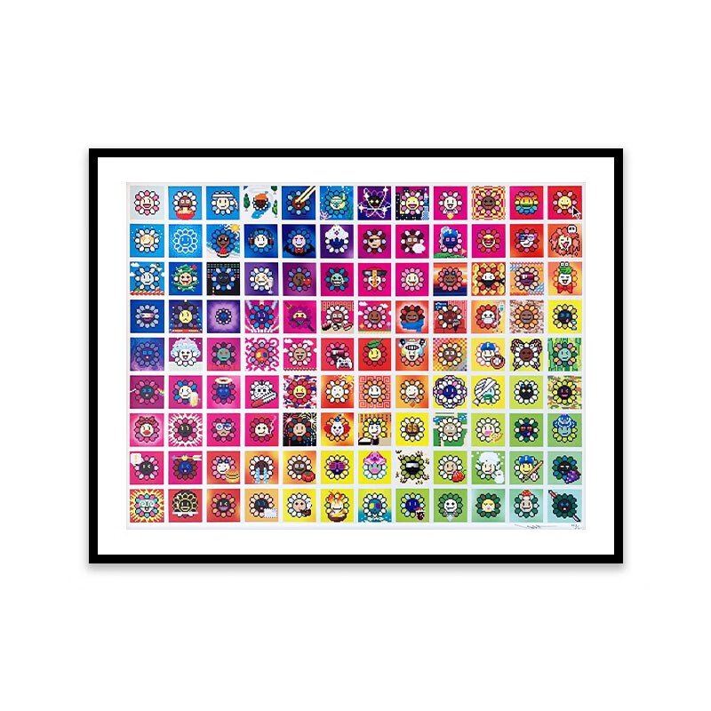 亲笔签名限量300版108个世俗的烦恼正品保真艺术收藏(装裱颜色请备注)