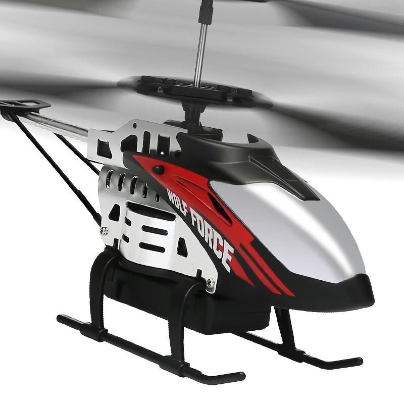 雅得（ATTOP TOYS）25分钟长续航定高遥控飞机 合金耐摔航模直升飞机玩具飞行器男孩礼物 F8黑色