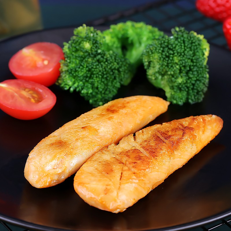 橙子快跑 鸡胸肉零食健身代餐即食100g*5包含有蛋白质