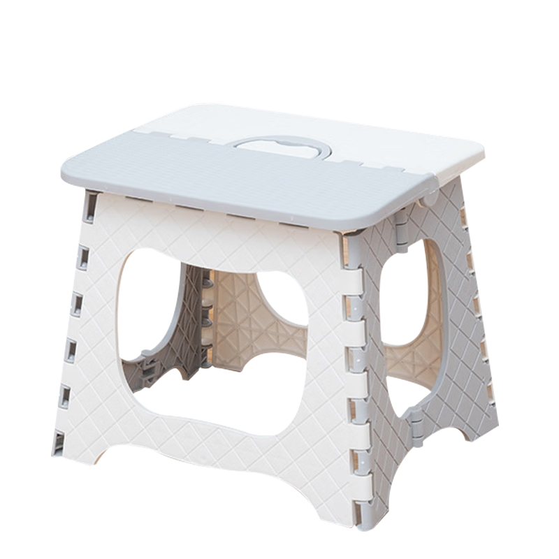 都小秀 便携塑料折叠凳子儿童家用小凳子露营马扎成人矮凳