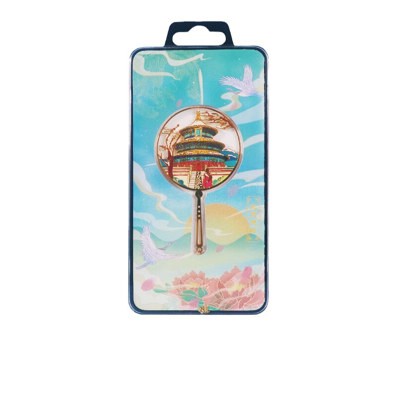 博物馆文创金属书签北京旅游景区纪念品伴手礼故宫城市 承天门旭日【简装】