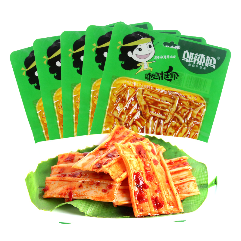 查看休闲零食历史价格，抢购“邬辣妈”香辣脆皮淀粉制品豆干零食|休闲零食历史价格怎么查