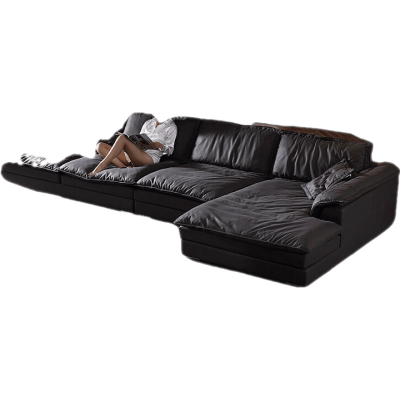 季勤 沙发 北欧科技布沙发轻奢现代简约布艺意式极简羽绒客厅大平层宽坐深沙发布艺沙发客厅家具 【德国纳米防水科技布】1.4米直排单人位 全新升级防螨抗菌竹炭海绵【乳胶颗粒座包】俄罗斯松木