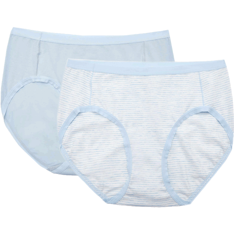 ���ڲ�����ȫ��ʱ����PurCotton����2��װ��ȫ��ʱ���ڿ�Ůʿ��������͸���½������ǿ㾫�����ڿ�  ��������������+�̷�ɫ 2�� L 165 47.5Ԫ