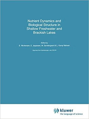 预订 nutrient dynamics and biological structure in shallow fresh