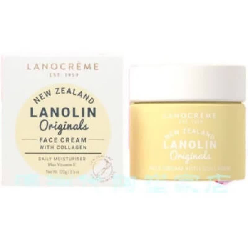 兰侬(lanocreme)【澳洲新西兰代购】兰侬羊胎素绵羊油面霜70g 兰侬