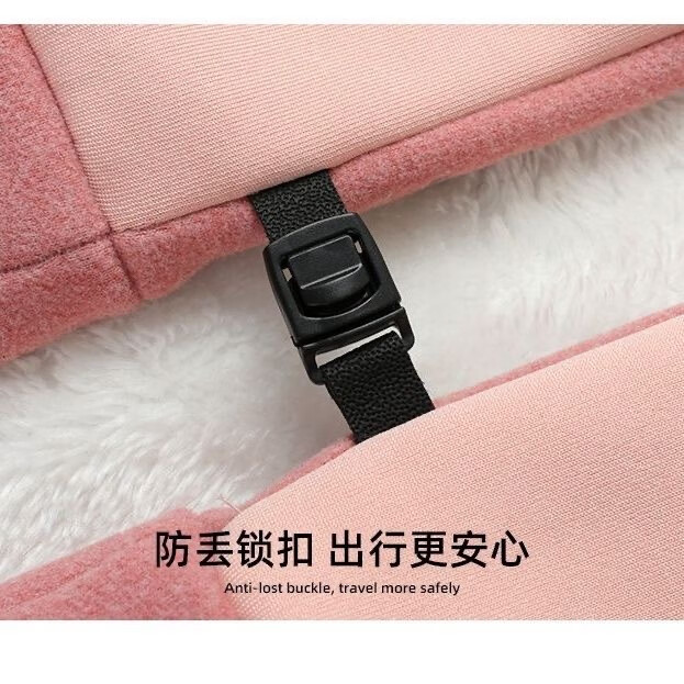 束鹿故事手套男女秋季冬季保暖加绒加厚骑行手套户外防风运动防滑触屏手套 女款德绒竖标灰色