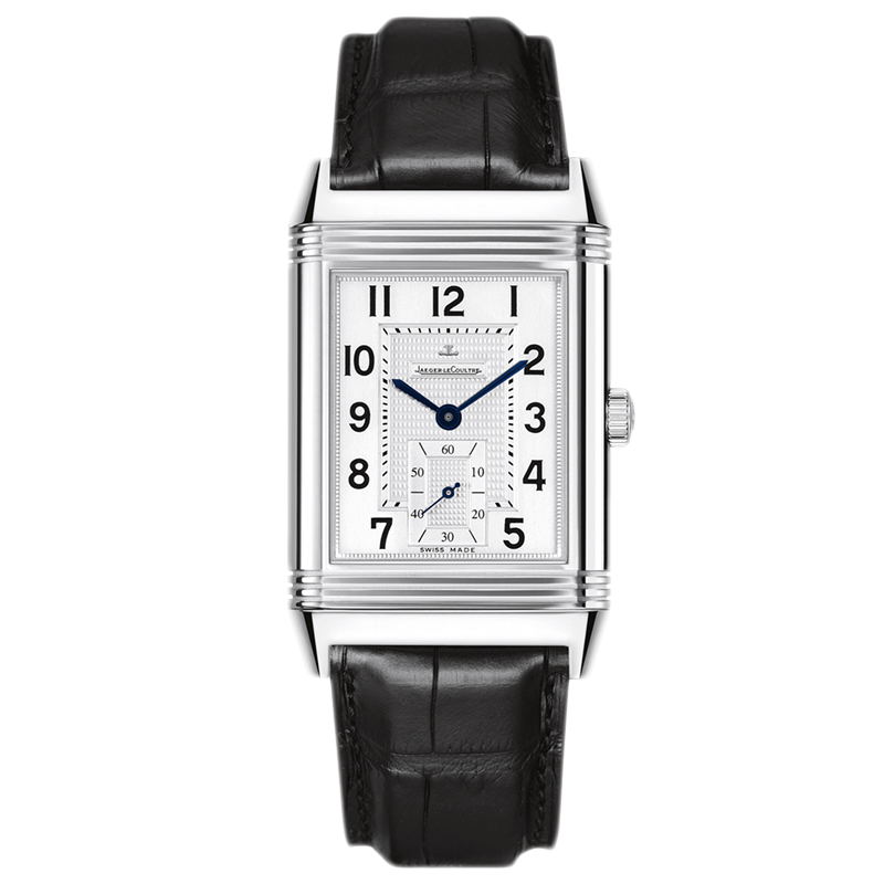 【二手95新】积家翻转腕表系列精钢手动机械男表q3738420二手手表男