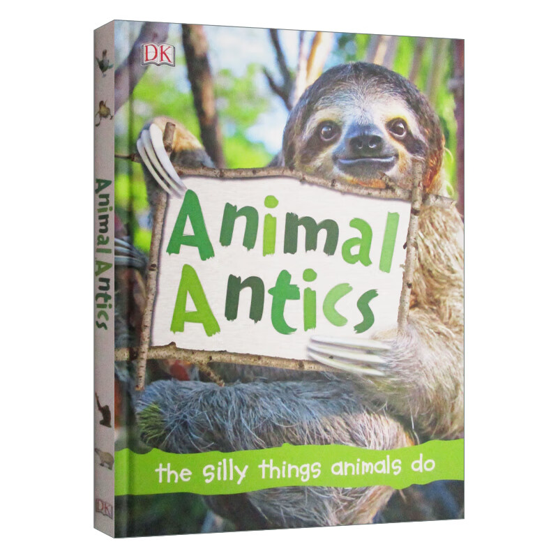 进口原版书 animal antics 滑稽的动物照片 精装 英文版