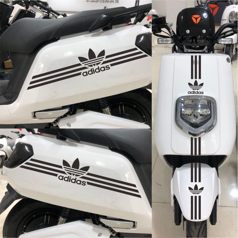 适用于雅迪电动车贴纸g5博悦1代2代台铃电动车个性创意贴纸拉花划痕