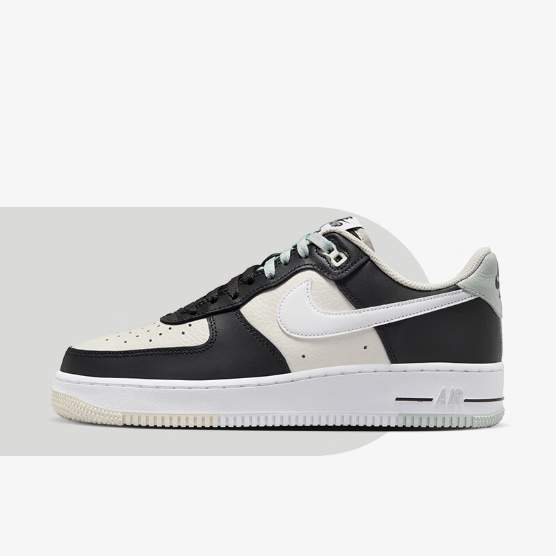 nike耐克air force 1 low空军一号黑白 男子低帮休闲板鞋 fd2592-002