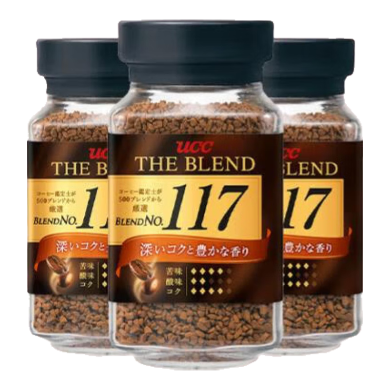 ���ڲ�������ʫʫ��UCC��117�ڿ��� ���ܿ��� 90g*3ƿ ��Ũ����