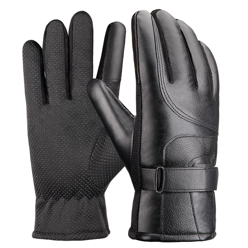 SolarStorm秋冬季摩托车手套-保暖防风防水防滑全皮户外骑行棉手套|手机穿戴装备价格波动网
