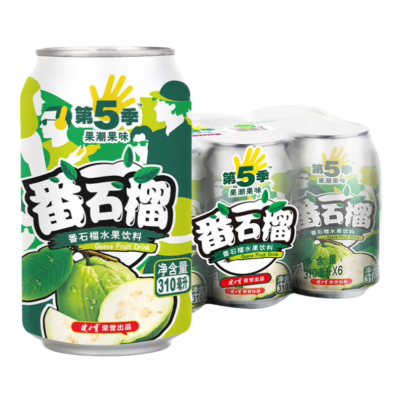 ������ ��5����ʯ�����ζ���� 310ml*6��װ 12.9Ԫ