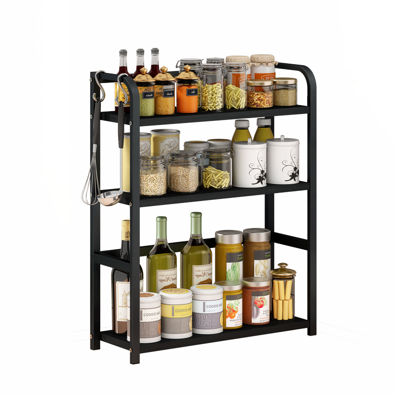 顺优 厨房置物架调料架台面酱油瓶调味品油盐酱醋收纳架子用品家用大全 SY-059