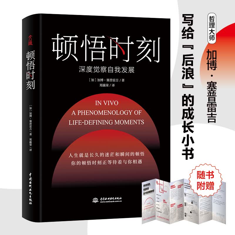 顿悟时刻（超高质感精装哲思书，让你的精神世界不止一次被照亮，一部读得出“内心刺痛感”的深度巨作）