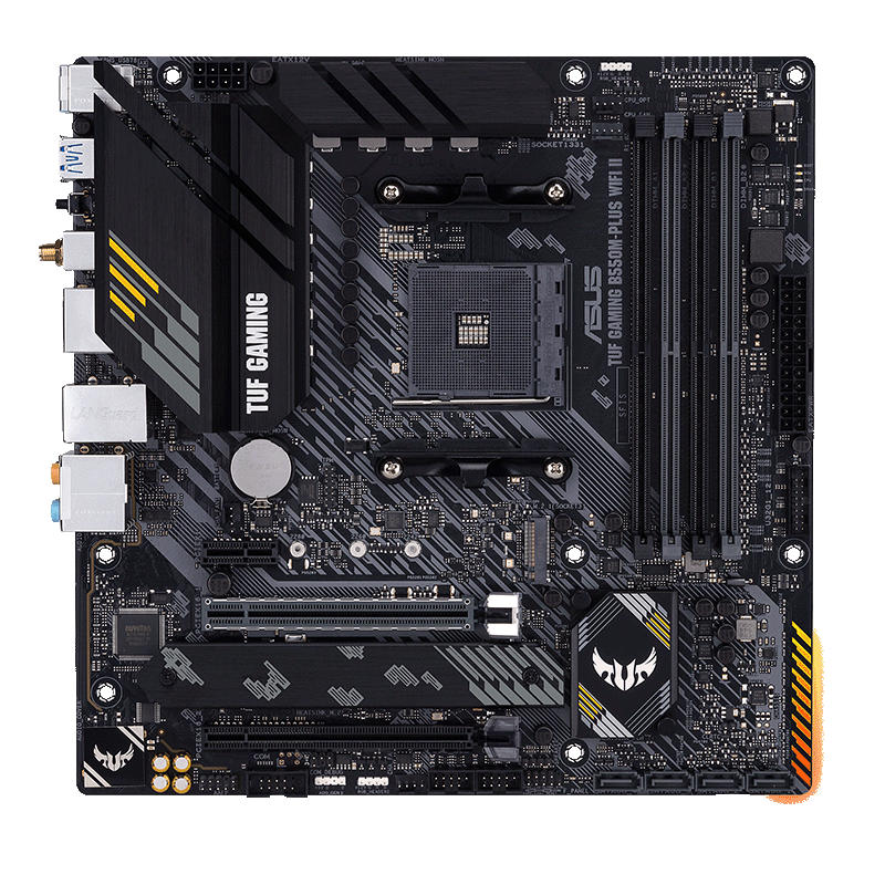˶ASUSTUF GAMING B550M-PLUS WIFI II ֧CPU 5700X/5700G/5600AMD B550/socket AM4789Ԫ