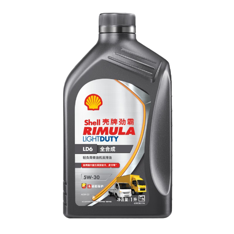 ���ƣ�Shell�����Բ��ͻ��� LD6 5W-30 C3 1L ȫ�ϳɲ��ͻ����� �Ῠ Ƥ�� 