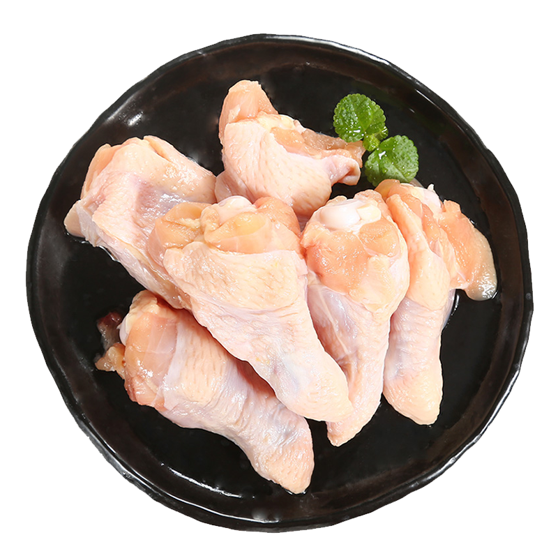 上鲜 鸡翅根 1kg/袋 冷冻 出口级 鸡翅鸡腿烤鸡翅炸鸡翅 清真食品