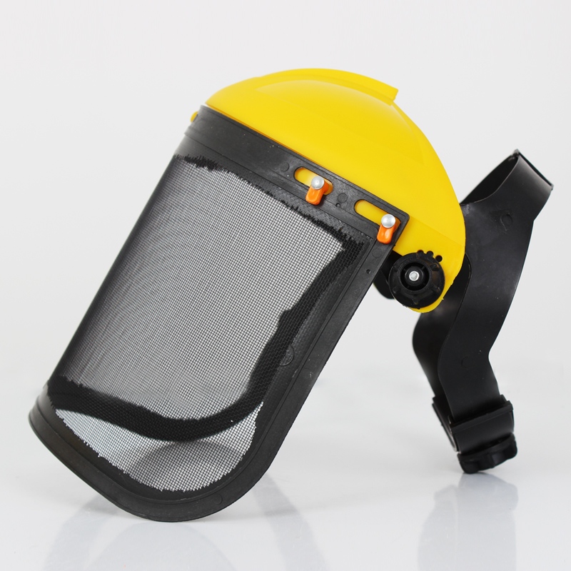 定制适用割草机防护面罩打草面罩铁丝网面具防爆防飞溅防冲击防护 防