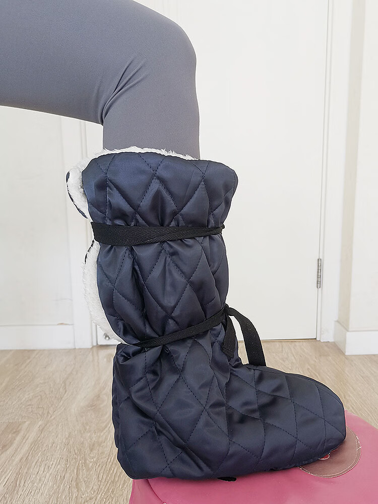 冬季打石膏脚套    加厚护脚踝保暖套防风鞋套专用受伤骨折术后护脚鞋