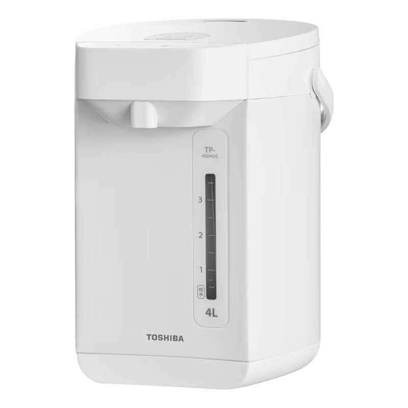 东芝（TOSHIBA）电热水瓶 0涂层安全倾倒防漏水电热水壶 饮水机 烧水壶 316L不锈钢内胆 0残留水多段控温恒温保温 4L