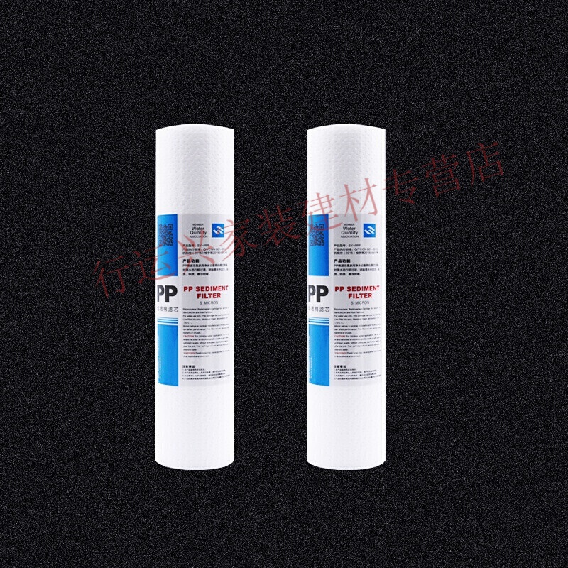 雨奢适用沁圆净水器滤芯 RU/RO185A/B/C/D/DT/E/F/G/H/I/J通用PP PP棉2支(适配详情所有型号)
