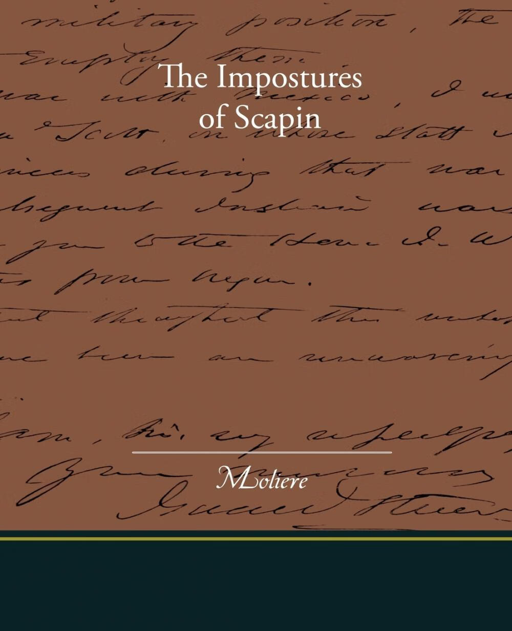 【预售 按需印刷】the impostures of scapin