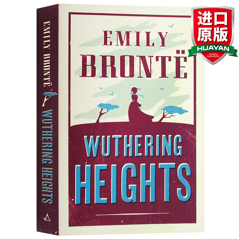 英文原版 呼啸山庄 Wuthering Heights 英国经典文学小说 世界名著