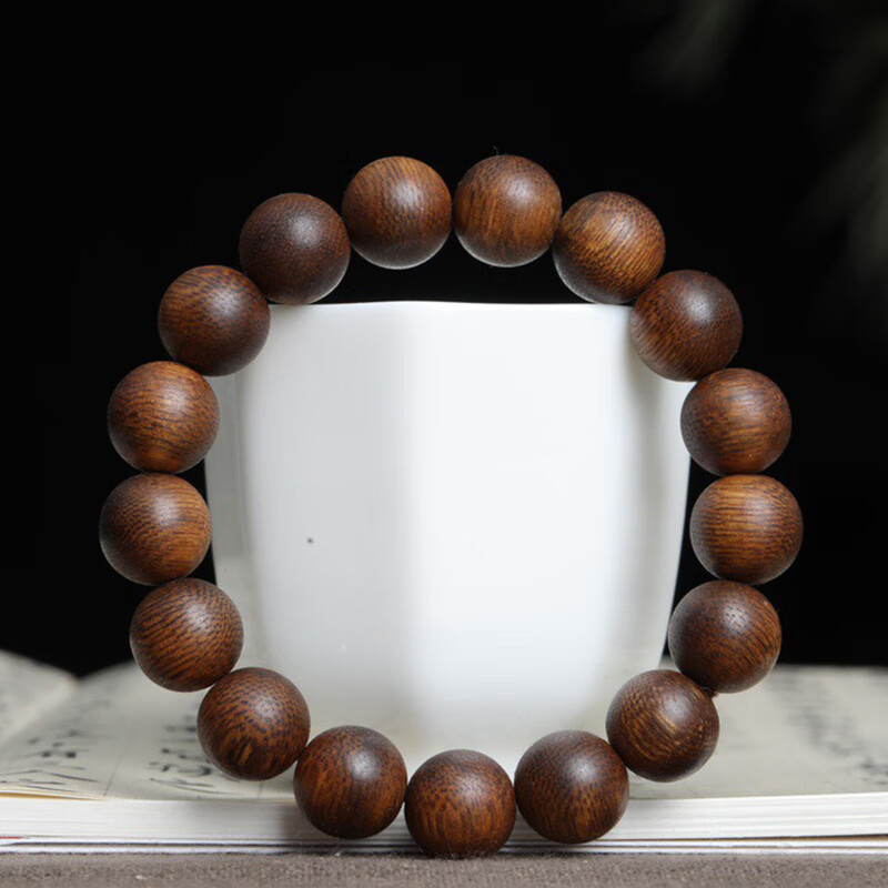 文玩手串沉香富森红土沉香(九分沉)pt956zy