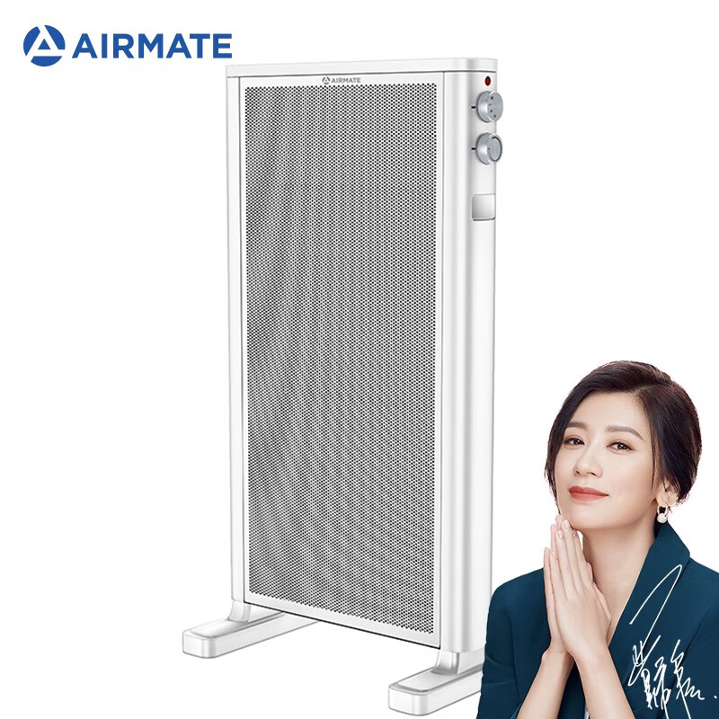 艾美特（Airmate）取暖器/电暖器家用/石墨烯取暖器/电暖气/家用/办公室/浴室防水电热烤火炉WL20-X1