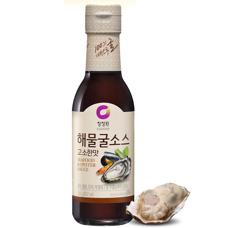 清净园 韩国进口 浓香海鲜蚝油酱油汁 炒菜煲汤提味增鲜调味汁酱油