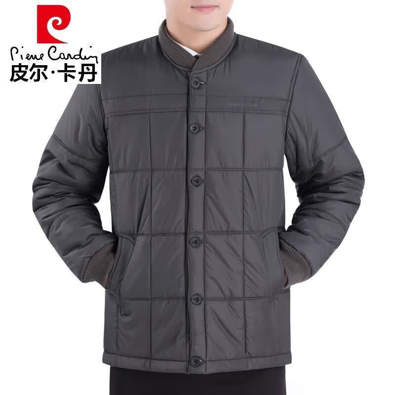 皮尔卡丹（pierre cardin）中老年人男士棉服内穿爷爷冬装加厚外套老头内胆棉袄中年爸爸男装 军绿 L 【体重100-115斤】怎么样,好用不?